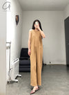 BASERANGE Outai Jumpsuit JUOT-RS-000 Brown